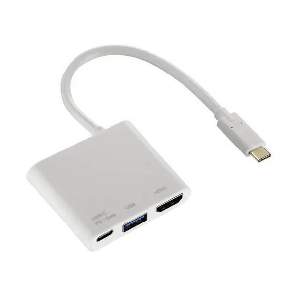 Hama USB-C hub (USB-C naar USB-C, USB-A en HDMI) 298263 - 1