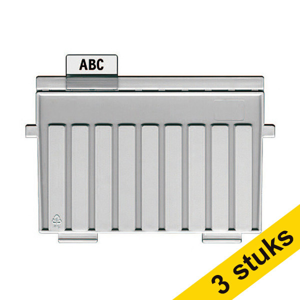 Aanbieding: 3x HAN tussenschot A5 plastic grijs 218083 - 1