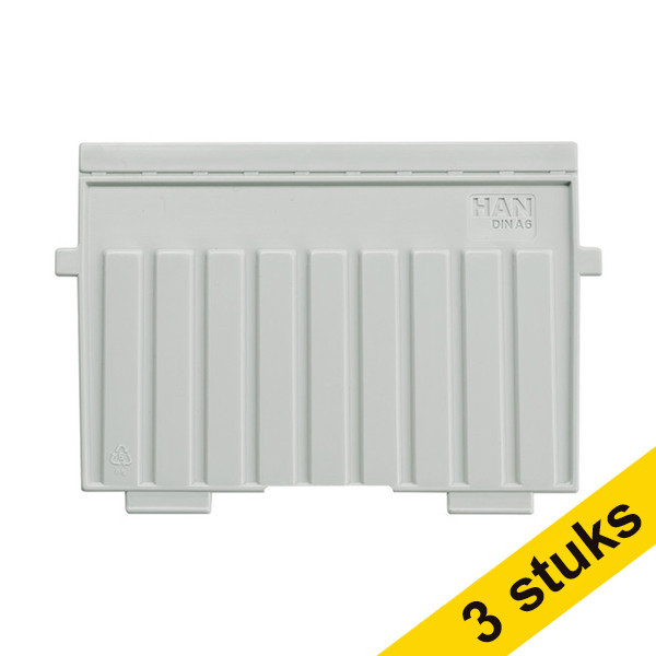 Aanbieding: 3x HAN tussenschot A6 plastic grijs 218085 - 1