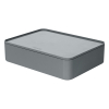Han Allison smart-organiser box met deksel graniet grijs HA-1110-19 218063