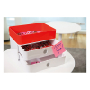 Han Allison smart-organiser box met deksel kersen rood HA-1110-17 218062 - 2