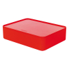 Han Allison smart-organiser box met deksel kersen rood HA-1110-17 218062