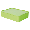 Han Allison smart-organiser box met deksel limoen groen HA-1110-80 218064