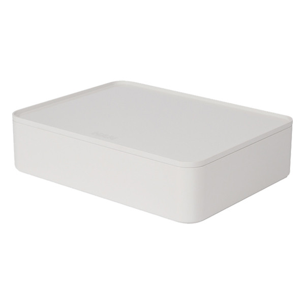 Han Allison smart-organiser box met deksel sneeuw wit HA-1110-12 218059 - 1