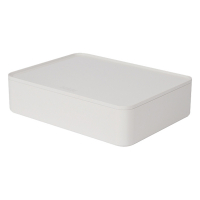 Han Allison smart-organiser box met deksel sneeuw wit HA-1110-12 218059