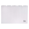 Han tabkaart grijs 297 x 210/220 mm A4 (1 set) 984 218057