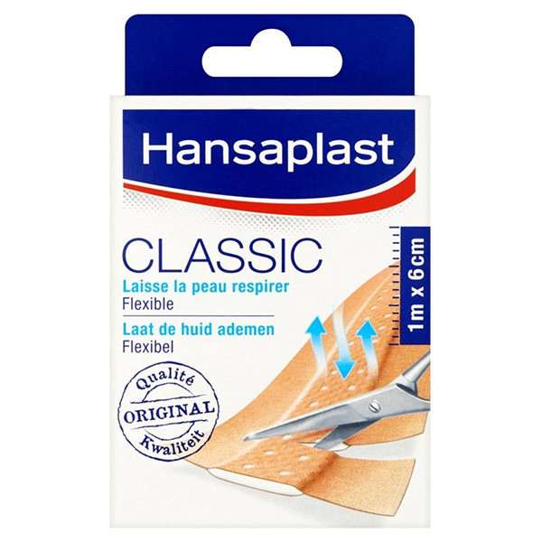 Hansaplast Pleisters Classic 1 m x 6 cm  SHA00109 - 1