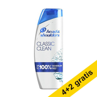 Aanbieding: 6x Head & Shoulders Classic Clean shampoo(400 ml) SHE00218