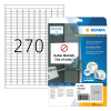 Herma 10000 verwijderbare etiketten A4 17,8 x 10 mm wit (6750 etiketten)