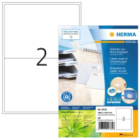Herma 10735 gerecyclede universele etiketten A4 199,6 x 143,5 mm wit (160 etiketten) 10735 230830