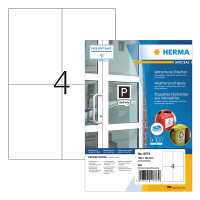 Herma 10773 weerbestendige geïmpregneerde etiketten A4 105 x 148 mm (320 etiketten) 10773 230732