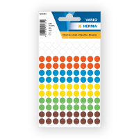Herma 1831 markeringspunten Ø 8 mm rond assorti (540 etiketten) 1831 360163