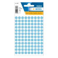 Herma 1843 markeringspunten Ø 8 mm rond blauw (540 etiketten) 1843 230424