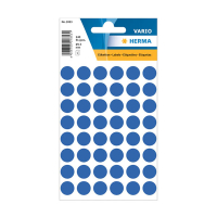 Herma 1853 markeringspunten Ø 13 mm donkerblauw (240 etiketten) 1853 230980