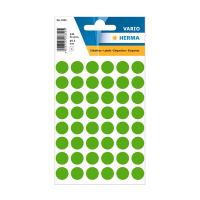 Herma 1855 markeringspunten Ø 13 mm groen (240 etiketten) 1855 230981