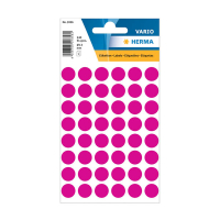 Herma 1856 markeringspunten Ø 13 mm roze (240 etiketten) 1856 230986