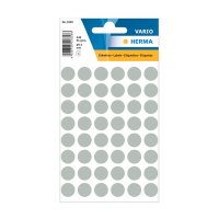 Herma 1858 markeringspunten Ø 13 mm grijs (240 etiketten) 1858 230985
