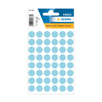 Herma 1863 markeringspunten Ø 13 mm blauw (240 etiketten) 1863 230979