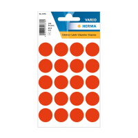 Herma 1876 markeringspunten Ø 19 mm fluorrood (100 etiketten) 1876 230993