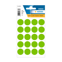 Herma 1878 markeringspunten Ø 19 mm fluorgroen (100 etiketten) 1878 230991