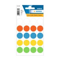Herma 1881 markeringspunten Ø 19 mm assorti kleuren (100 etiketten) 1881 230973