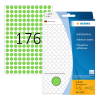 Herma 2215 multifunctionele etiketten Ø 8 mm rond groen (5.632 etiketten)
