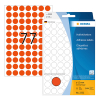 Herma 2232 multifunctionele etiketten Ø 13 mm rond rood (2.464 etiketten)