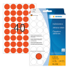 Herma 2252 markeringspunten Ø 19 mm rond rood (1.280 etiketten) 230709 - 1