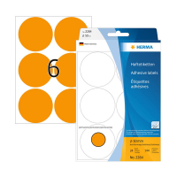 Herma 2284 markeringspunten Ø 50 mm fluor-oranje (144 etiketten) 2284 230926
