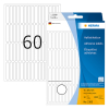Herma 2300 multifunctionele etiketten 5 x 35 mm wit (1920 etiketten) 230426 - 1