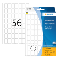 Herma 2340 multifunctionele etiketten 12 x 18 mm wit (1.792 etiketten) 2340 230662