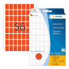 Herma 2342 multifunctionele etiketten 12 x 18 mm rood (1.792 etiketten)