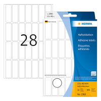 Herma 2360 multifunctionele etiketten 13 x 40 mm wit (896 etiketten) 2360 230430