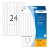 Herma 2530 multifunctionele etiketten 6 x 50 mm wit (1.248 etiketten) 230697 - 1