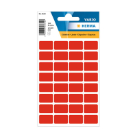 Herma 3642 multifunctionele etiketten 12 x 18 mm rood (160 etiketten) 3642 231021
