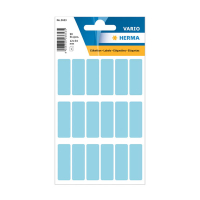 Herma 3653 multifunctionele etiketten 12 x 34 mm blauw (90 etiketten) 3653 231022