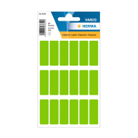 Herma 3655 multifunctionele etiketten 12 x 34 mm groen (90 etiketten) 3655 231023