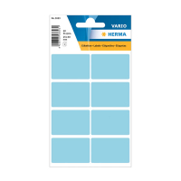 Herma 3693 multifunctionele etiketten 25 x 40 mm blauw (40 etiketten) 3693 231024
