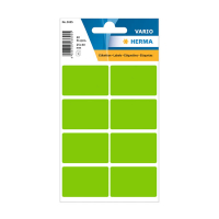 Herma 3695 multifunctionele etiketten 25 x 40 mm groen (40 etiketten) 3695 231025