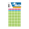 Herma 4129 1 t/m 160 etiketten ø 8 mm assorti kleuren (480 etiketten)