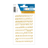 Herma 4152 A-Z etiketten 8 mm goud/transparant (238 etiketten)