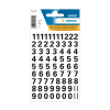 Herma 4159 0-9 etiketten 10 mm zwart (71 etiketten)