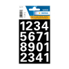 Herma 4170 0-9 etiketten 25 mm wit (32 etiketten)