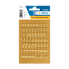 Herma 4184 0-9 etiketten 12 mm goud (63 etiketten)