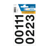 Herma 4189 0-9 etiketten 33 mm zwart (18 etiketten)