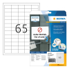 Herma 4212 verwijderbare etiketten A4 38,1 x 21,2 mm wit (1625 etiketten)