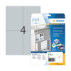 Herma 4216 typeplaatje etiketten A4 105 x 148 mm zilver (100 etiketten)