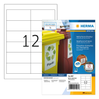 Herma 4597 weerbestendige inkjet etiketten A4 97 x 42,3 mm wit (480 etiketten) 4597 230746