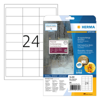 Herma 4691 weerbestendige folie etiketten A4 66 x 33,8 mm wit (600 etiketten) 4691 230757
