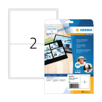 Herma 4915 hoogglanzende etiketten A4 199,6 x 143,5 mm wit (50 etiketten) 4915 230864